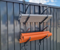 Universelle Halterung geneigt für Blechcontainer /...