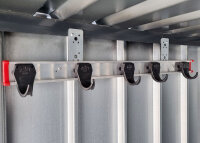 Container Hakenleiste mit 5 Haken für Kleidung...