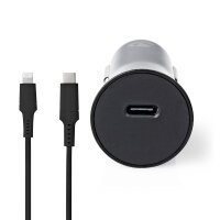 Auto Ladegerät KFZ Schnellladegerät USB-C auf Lightning für iphone ipad Schwarz 20W