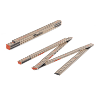Meterstab Zollstock Maßstab 1m Holz...