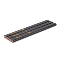 3x Konstruktionsbleistift HB 180mm Baubleistift...