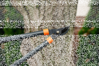 Astschere Gartenschere mit Kunststoffgriff Durchlaufklinge