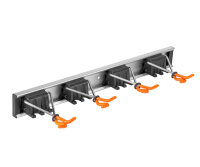 Geräteleiste 50cm für Gartengeräte mit 4...
