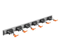 Geräteleiste 79cm für Gartengeräte mit 6...