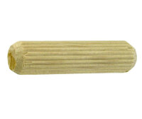 30x Holzdübel Riffeldübel 10x40 Buche