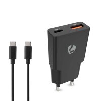 Schnellladegerät Netzteil mit Datenkabel Ladekabel...