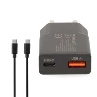 Schnellladegerät Netzteil mit Datenkabel Ladekabel...