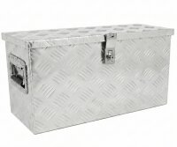 Aluminium Deichselbox Staubox Werkzeugkiste 60 x 23,5 x...