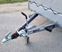 Stema STL 1300 Anhänger mit Hochplane und Spriegel 150cm 1300kg 251x128cm