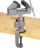 Mini Schraubstock 50mm Tischschraubstock 360° drehbar...