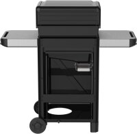 Weber Spirit E-310 Gasgrill Schwarz Silber 3 Brenner Snap-Jet Zündung mit Ablage