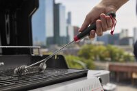 Weber Spirit E-310 Gasgrill Schwarz Silber 3 Brenner Snap-Jet Zündung mit Ablage