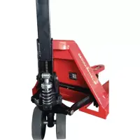 Gabelhubwagen Handhubwagen 2500 kg Polyamid-Tandem Rollen...
