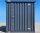 2m BASIC Container Anthrazit RAL 7016 mit Einflügeltür voll verzinkt