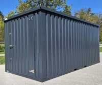 5m BASIC Container Anthrazit RAL 7016 mit...