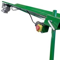 Kellfri Holzförderer 5,0m Holz Förderband Transportband 230V mit Notstopp