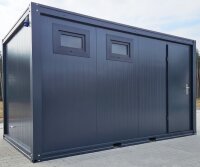 Sanitär Kabine 4x2m mit 4x WC und separaten 4x Pissior