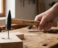 Hammer Schlosserhammer 200g mit Holzstiel Esche nach DIN1041
