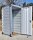 Mini Lagercontainer mit Antikondensat und Einflügeltür 1,20 x 1,20 m
