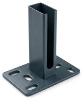 Bodenplatte Adapter 6-loch 100x150x8mm kurzer Schaft...