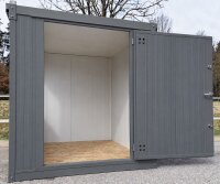 2m Isolierter Lagercontainer in RAL 7016 inkl....