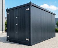 4m Isolierter Lagercontainer in RAL 7016 inkl....