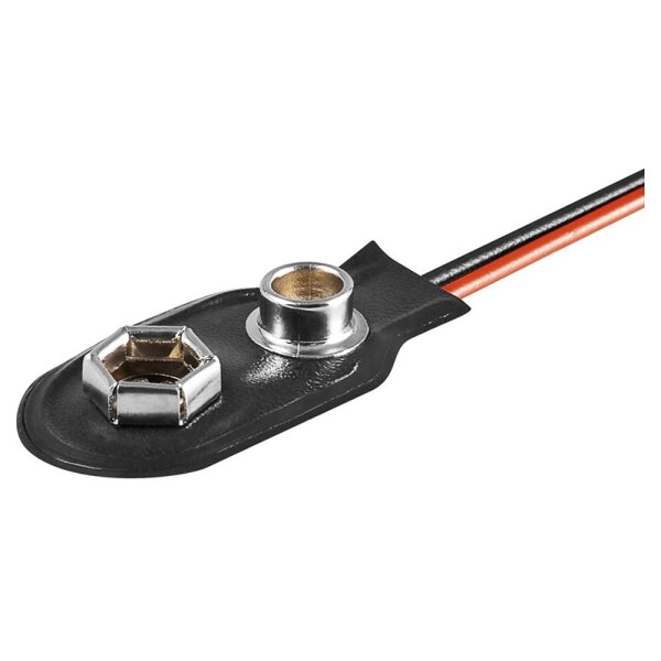 3x Batterieclip für 9 V Blockbatterie 9V Batterie Clip I-Form