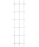 Spaliergitter 3-strebig Rankhilfe weiß 150x45cm mit...