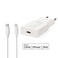 Ladegerät USB-C auf Lightning Schnellladegerät...
