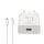 Ladegerät USB-C auf Lightning Schnellladegerät 1m Weiß für iphone Apple 20W