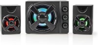 PC Gaming Lautsprecher 2.1-System Boxen Musikboxen mit...
