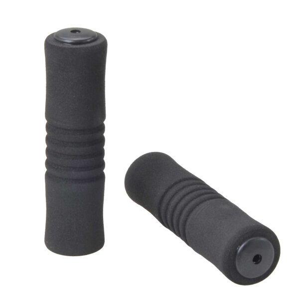 Fahrrad-Griffe Soft mit Rillen Innen-Ø 20 mm x Länge 125 mm