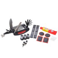 24-in-1 Fahrrad-Multitool-Set mit robuster Gürteltasche