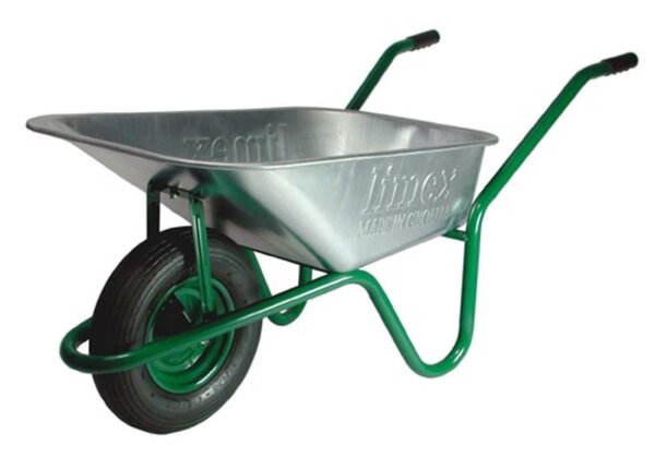 ALTRAD LIMEX Profi Bauschubkarre Schubkarre Gartenkarre Grün 85L