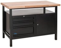 Güde Werkbank P 1200 SLT Black Line Werkstattschrank...