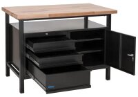 Güde Werkbank P 1200 SLT Black Line Werkstattschrank Tisch Werkbank ohne Inhalt