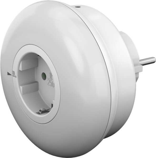 Voll automatisches LED Nachtlicht Weiß 0,6W Nachtleuchte für Steckdose Innenbereich