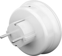 Voll automatisches LED Nachtlicht Weiß 0,6W Nachtleuchte für Steckdose Innenbereich