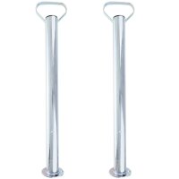2x Abstellstütze Stützfuss Stützrohr 48 x...