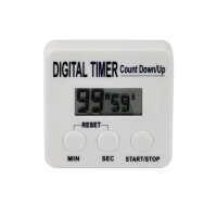 Digitale Stoppuhr Timer Kurzzeitmesser für Haushalt Werkstatt Labor