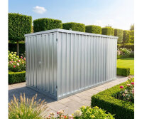 3m Schnellbaucontainer- mit Doppelflügeltür und...