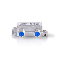 Nedis Sat F- Verteiler Antennen-Verteiler F-Kupplung - 2...