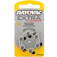 6x Batterie PR70 10A V10 1,45V Rayovac Knopfzelle...