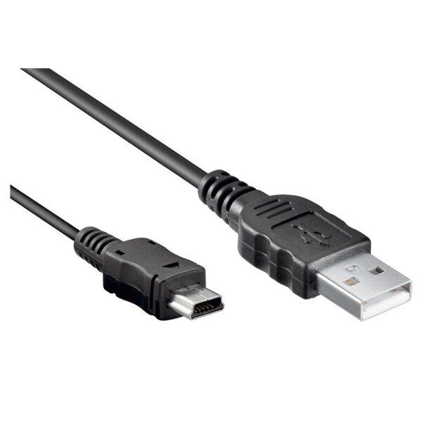 Ladekabel Datenkabel Kabel USB 2.0 auf mini USB 5 Pin 1,8m