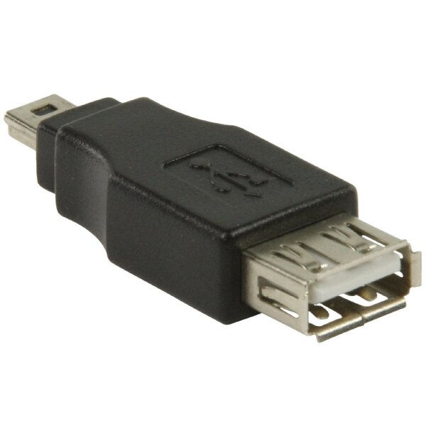 USB Adapter USB 2.0 Buchse Kupplung Typ A - mini USB Stecker