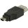 USB Adapter USB 2.0 Buchse Kupplung Typ A - mini USB Stecker