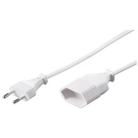5m Netzkabel Verlängerungskabel Eurostecker -...