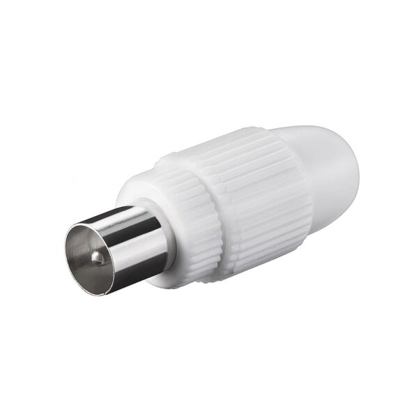TV Antennenadapter Koaxial Stecker IEC 9,5 mm für Antennenanschluss