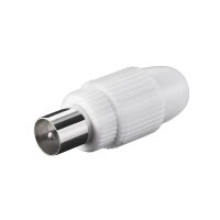 TV Antennenadapter Koaxial Stecker IEC 9,5 mm für...