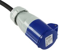 Adapterkabel 35cm von Schuko Stecker nach CEE Stromkabel...